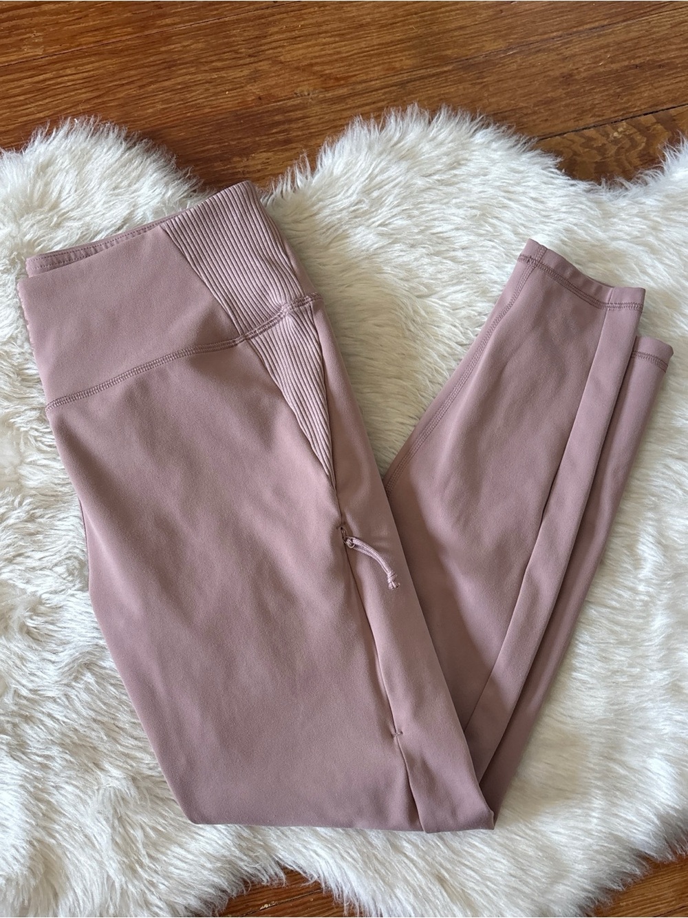 Avalanche Solid Dusty Pink Leggings